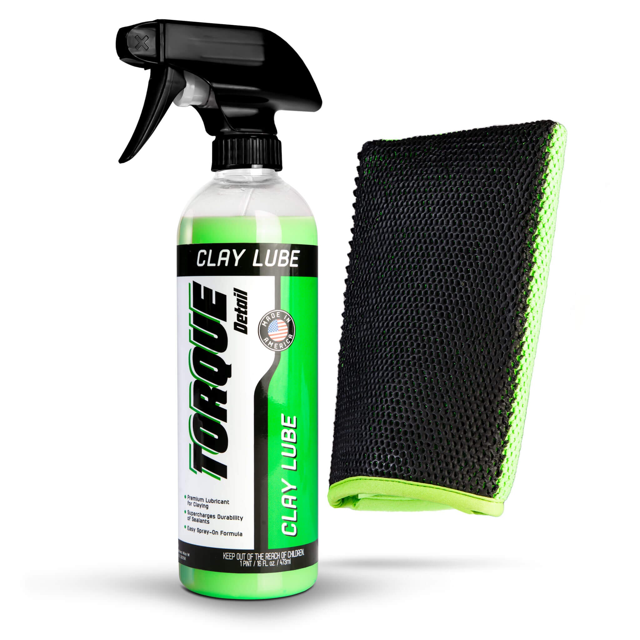 Clay Mitt for Claying & Decontaminating Torque Detail
