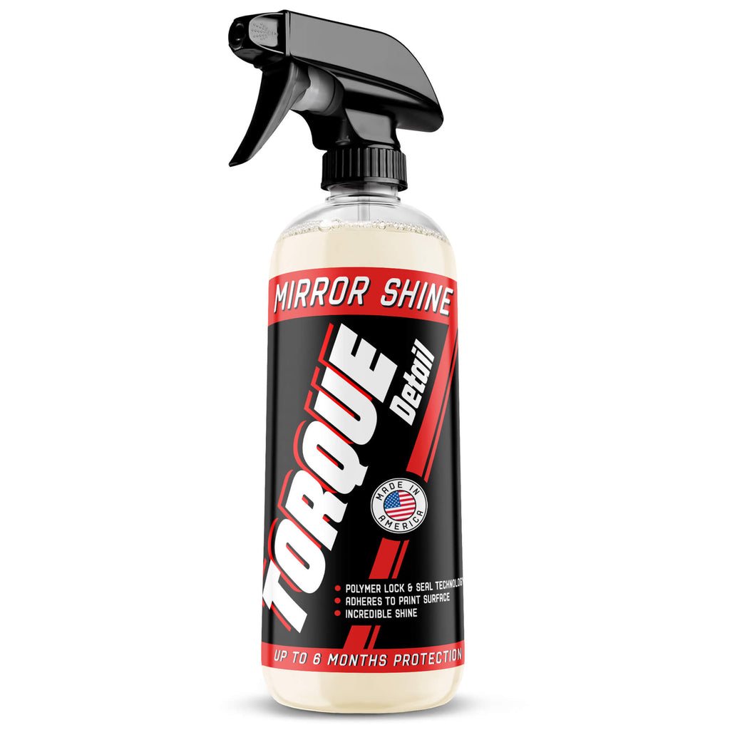 Mirror Shine - Ceramic Car Wax Spray & Sealant for Showroom Shine (16oz  Bottle)