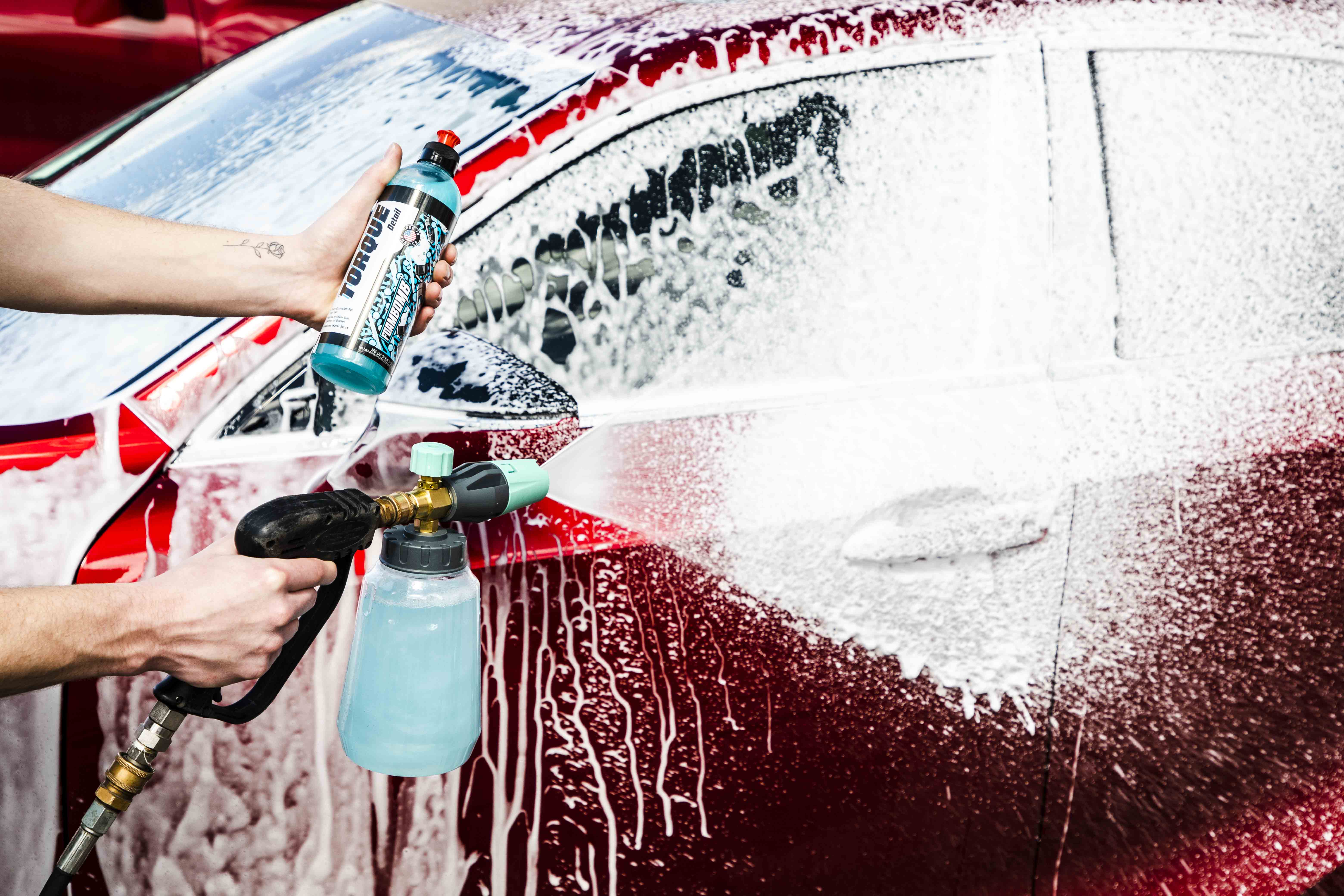 Snow Washing How to Use Snow Foam (Snow Foam for Car Washing Tutorial)
