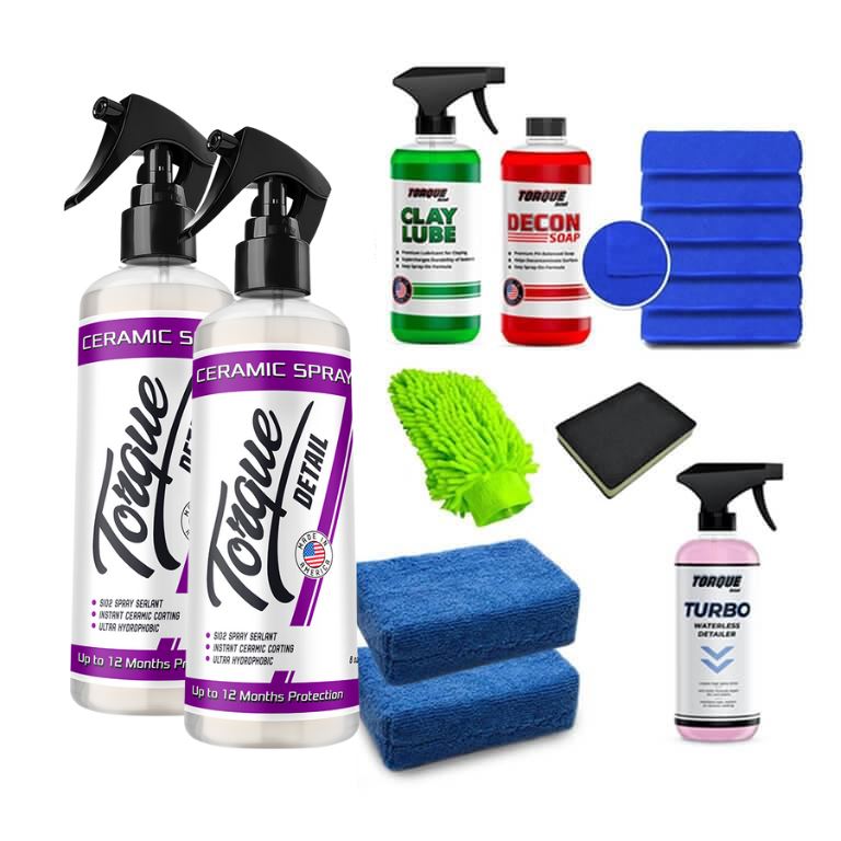 Torque Detail Turbo Ceramic Waterless Car Wash & Quick Detailer, 45624