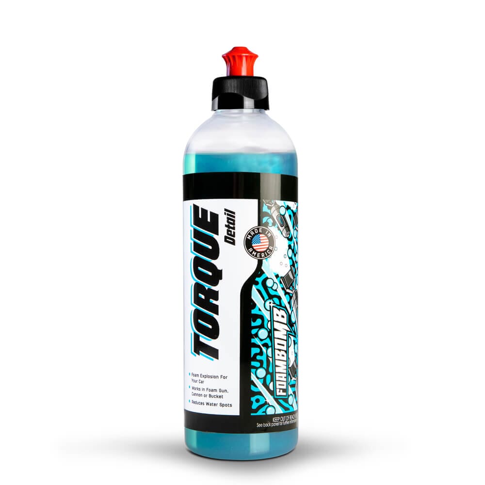 Foam Bomb (16oz Bottle) - Foaming pH Balanced Car Wash Shampoo Torque Detail