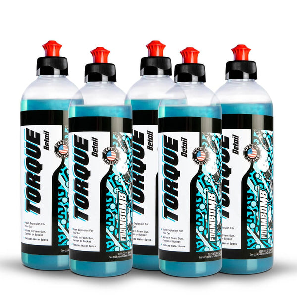 Foam Bomb (16oz Bottle) - Foaming pH Balanced Car Wash Shampoo Torque Detail