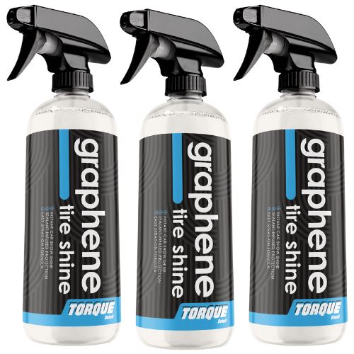 Graphene High-Gloss Tire Shine (16oz) - Shines + Protects Tires Torque Detail