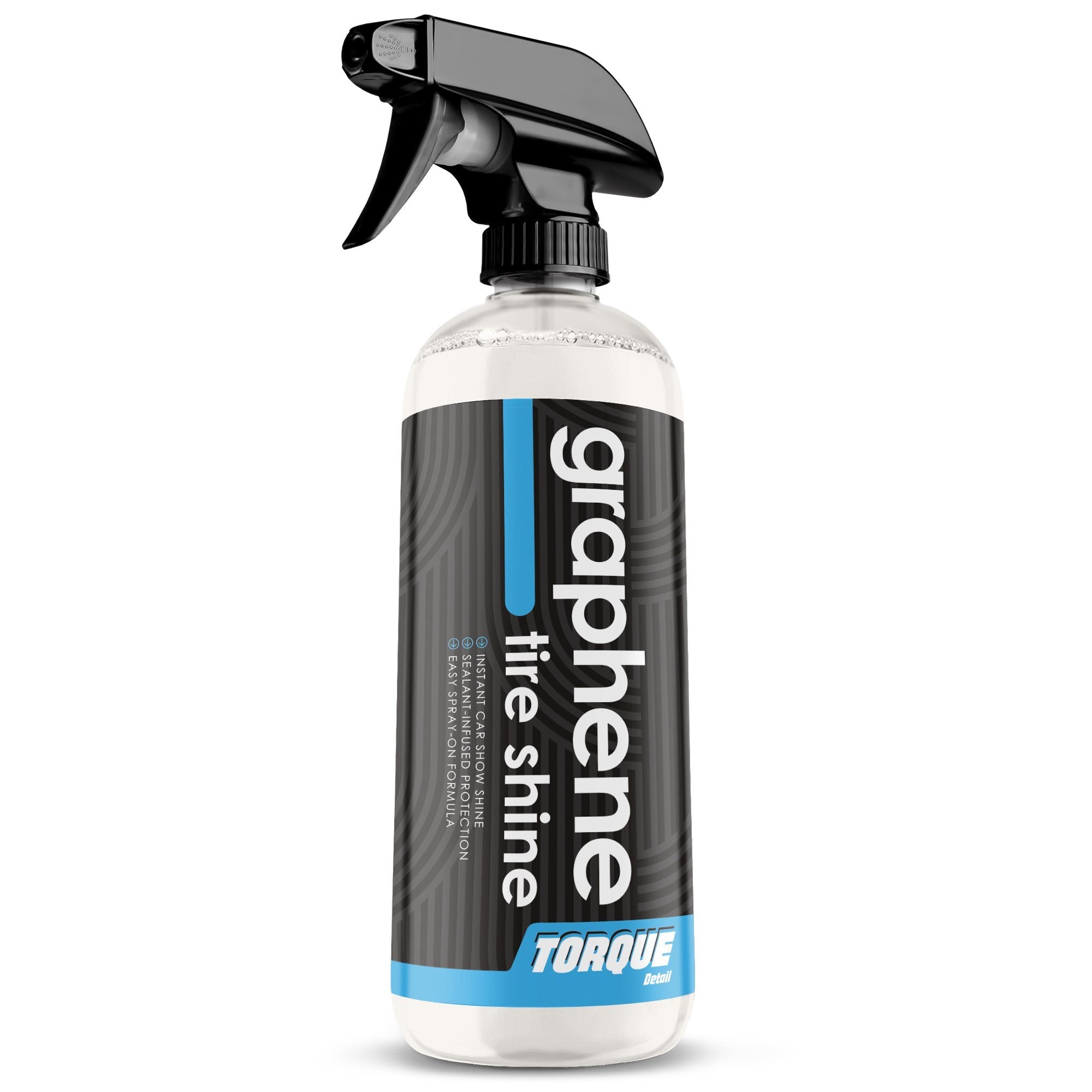 Graphene Tire Shine (16oz) - High Gloss Shine + Graphene Protection Torque Detail