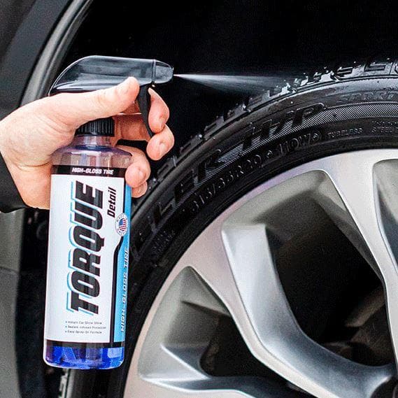 Best Tire Shine Spray - High-Gloss Tire - Torque Detail