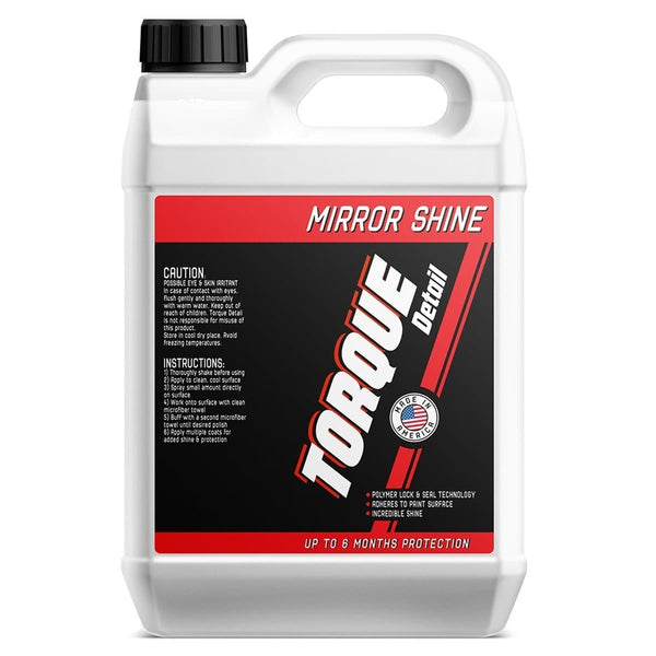 Mirror Shine™ - Super Gloss Hybrid Wax Spray & Sealant - 1 Gallon / 128oz (Refill) - 60% OFF Total Bottle Price Frank from Torque Detail™