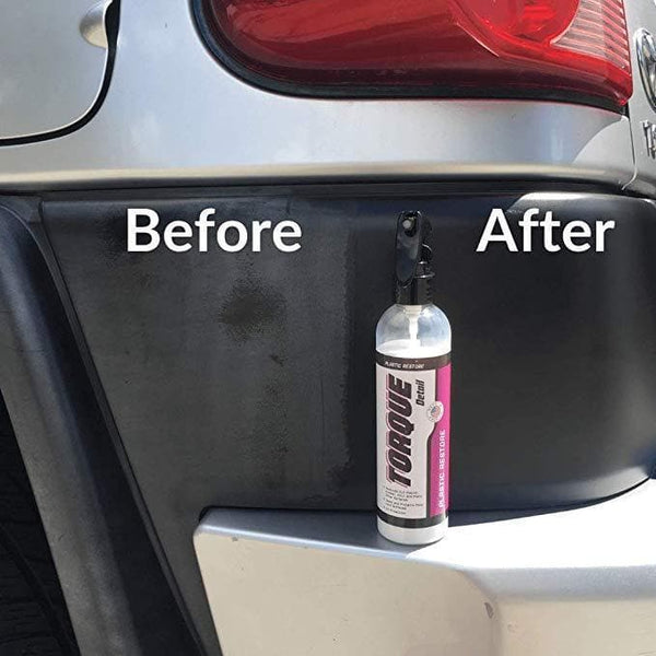 Plastic Restore™ - Restores Plastic, Vinyl & Rubber Surfaces (8oz Bottle) Torque Detail