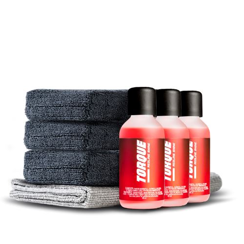 THE ULTIMATE MICROFIBER CAR WASH MITT - REDLINE FINISH