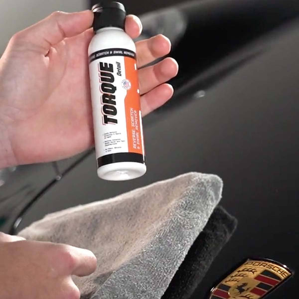 Reverse: Car Scratch Remover, Water Spot Remover & Swirl Repair - All-In-One Paint Correction Compound (4oz Bottle) Torque Detail