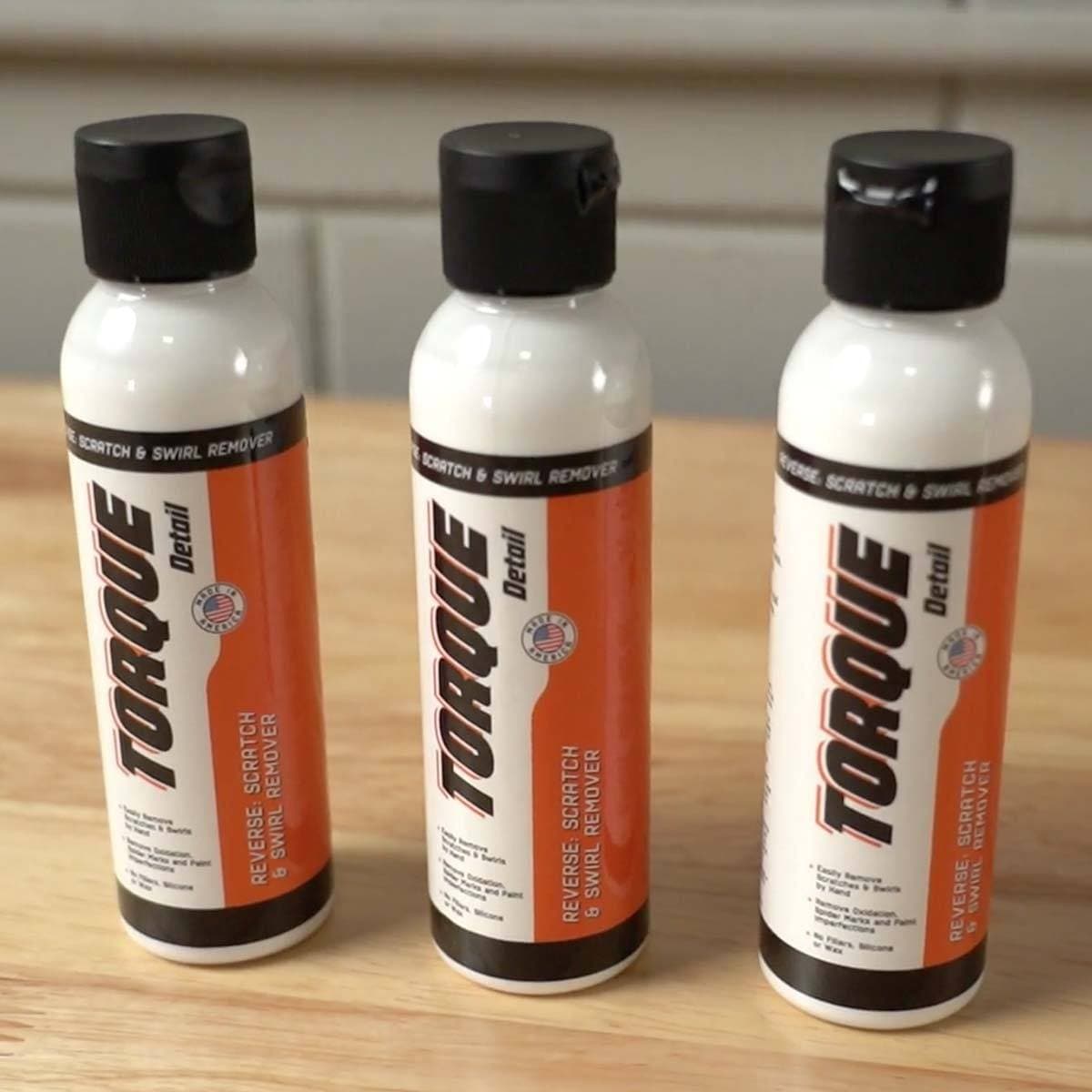 Reverse: Car Scratch Remover, Water Spot Remover & Swirl Repair - All-In-One Paint Correction Compound (4oz Bottle) Torque Detail