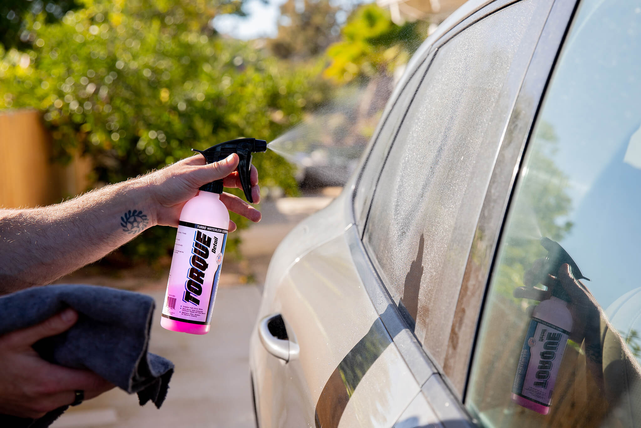 Waterless Wash & Detail Ceramic Spray - Best Waterless Car Cleaner