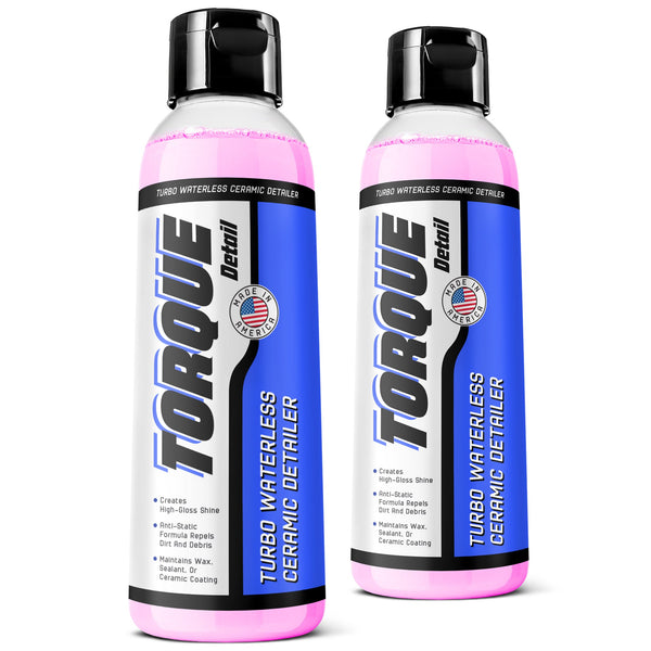 Turbo RECHARGE Ceramic Waterless Detailer™ (2 oz Refill) - 2 Bottle Pack Torque Detail